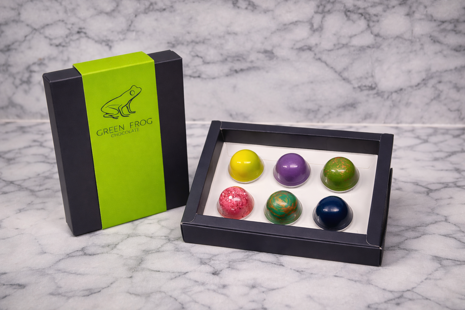 Mixed Selection Box – Green Frog Chocolate
