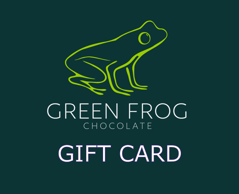 Green Frog Chocolate Gift Card