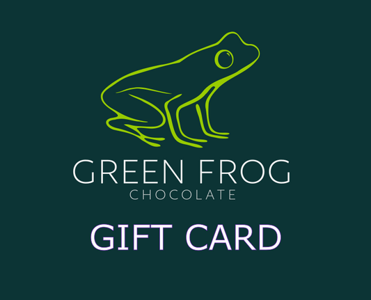 Green Frog Chocolate Gift Card
